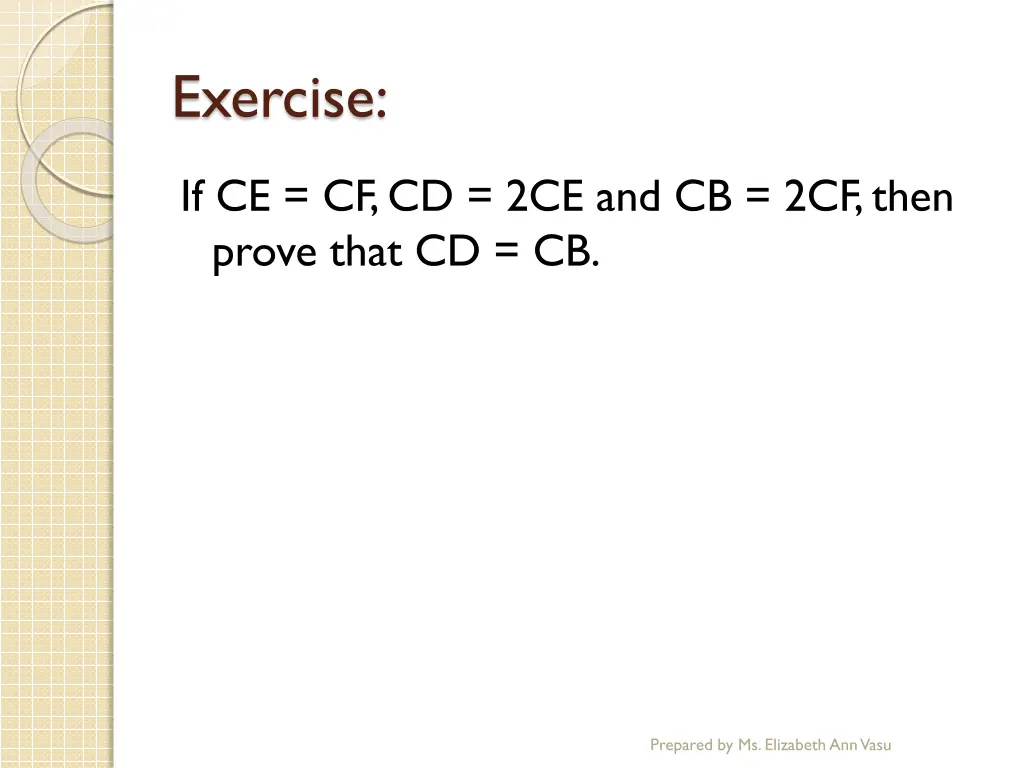 exercise 8
