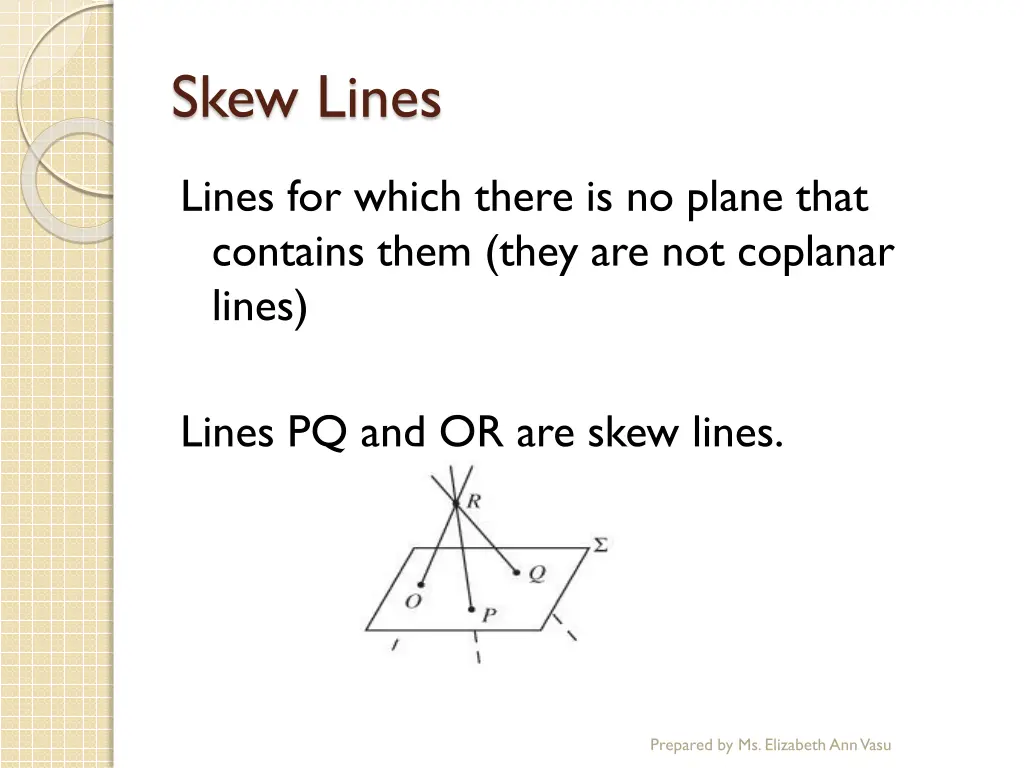 skew lines