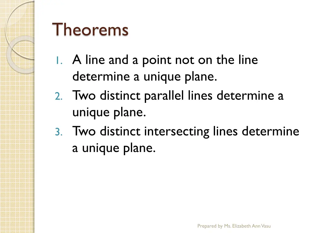 theorems