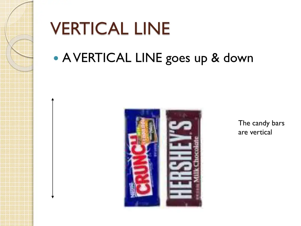 vertical line
