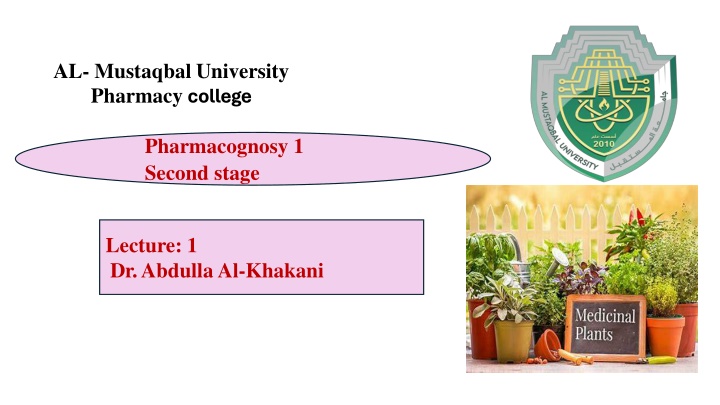 al mustaqbal university pharmacy college