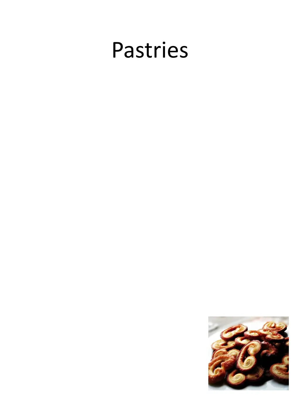 pastries 1