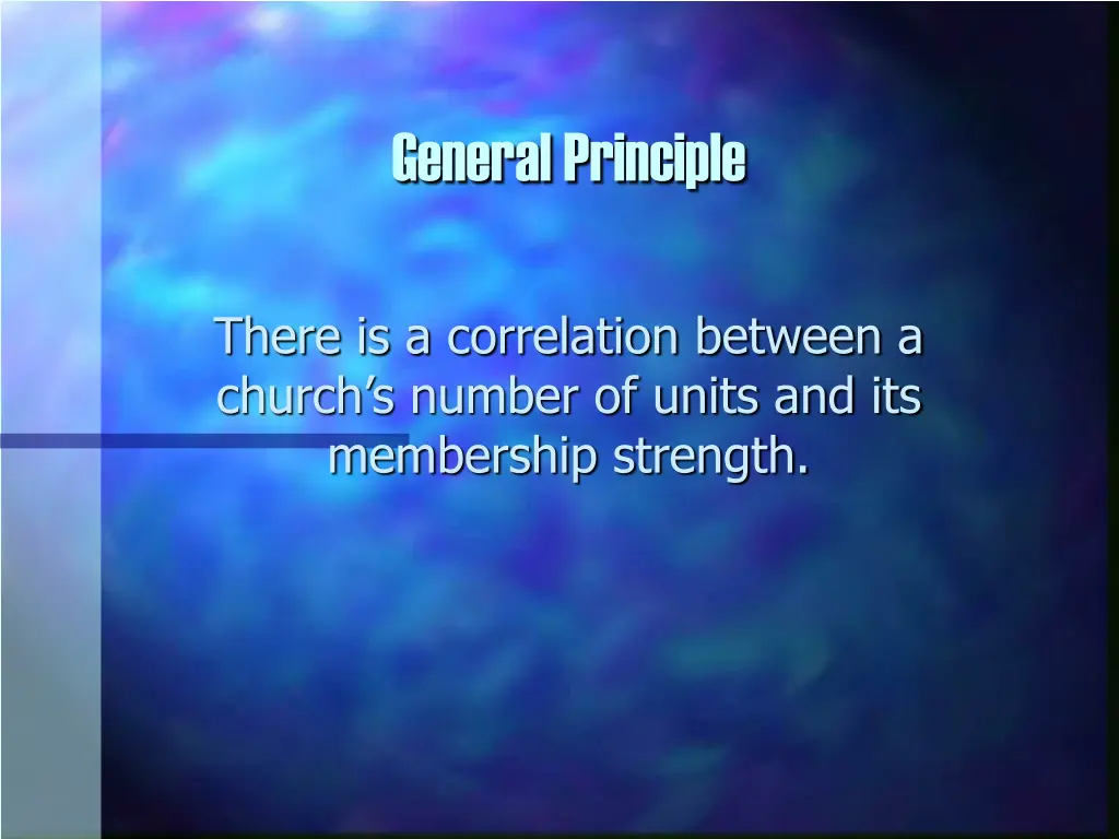 general principle