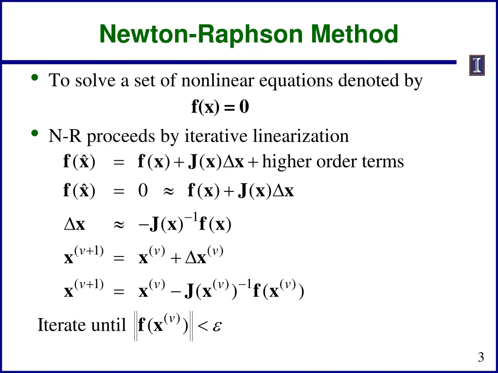 newton raphson method