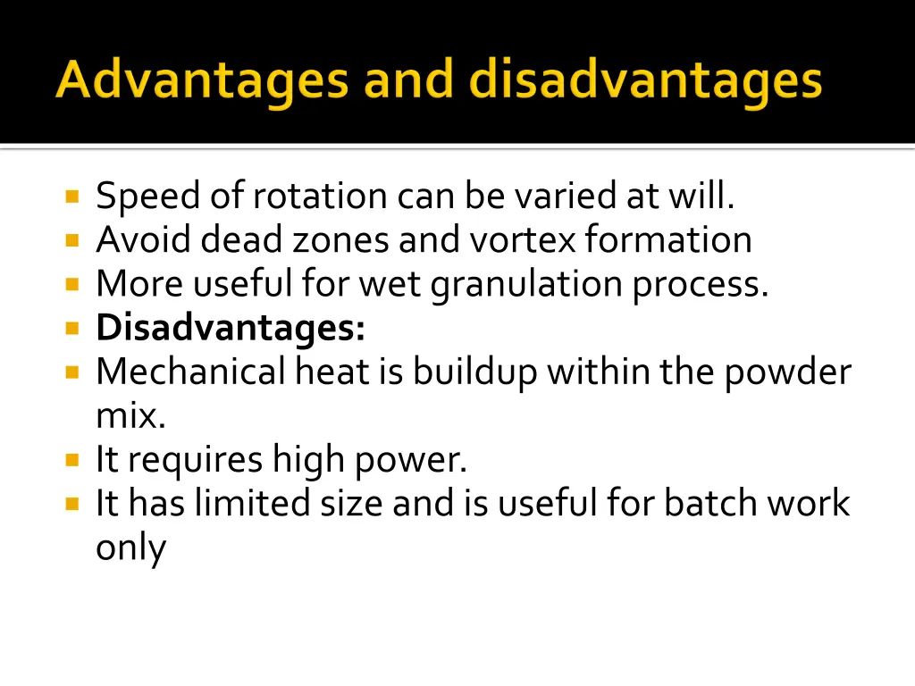 speed of rotation can be varied at will avoid