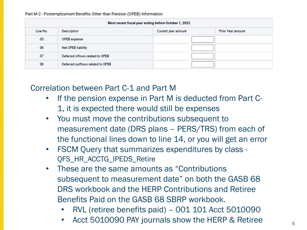 correlation between part c 1 and part