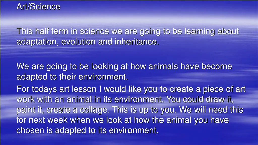art science