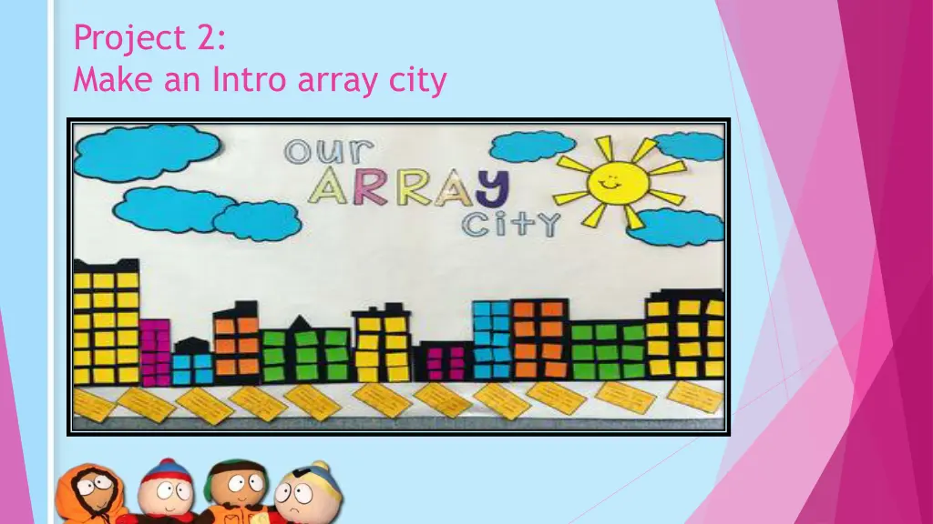 project 2 make an intro array city