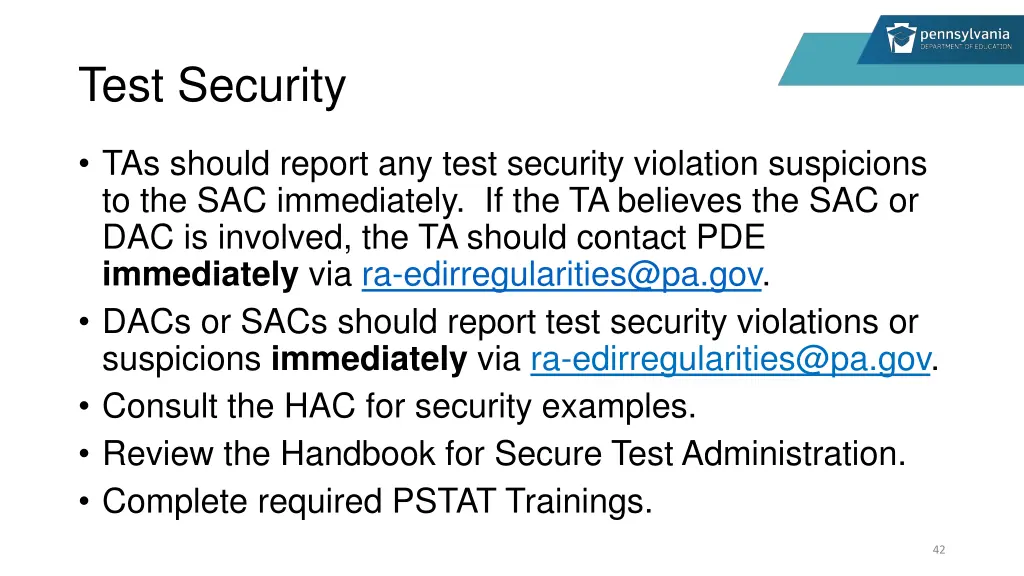test security