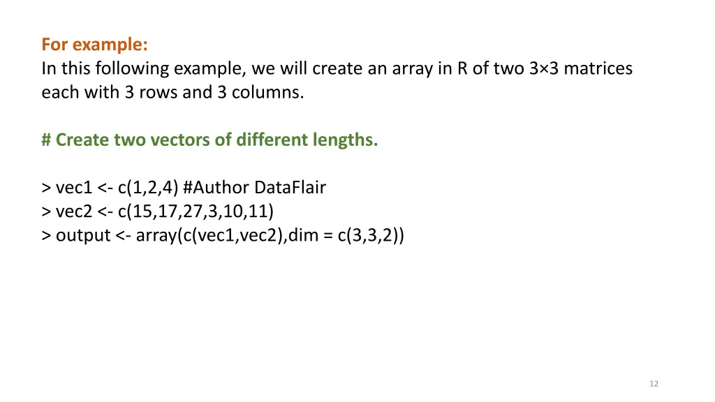 for example in this following example we will