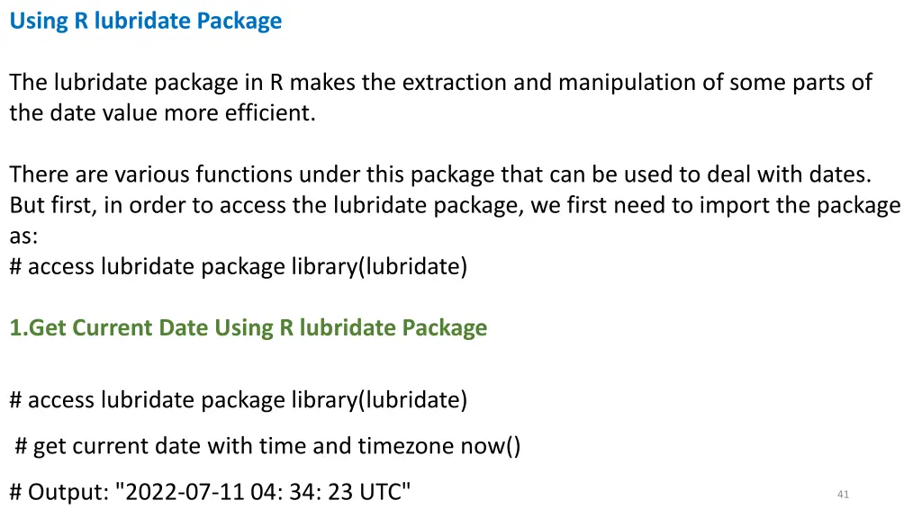 using r lubridate package