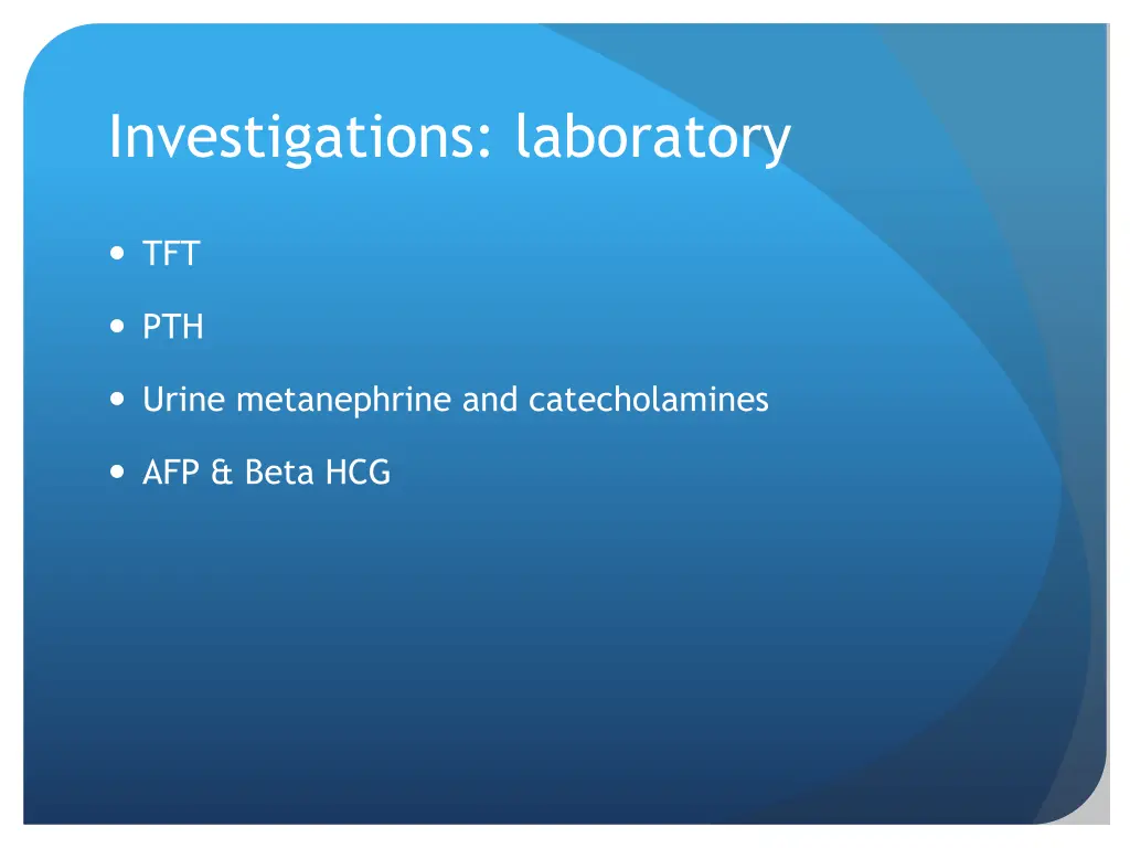 investigations laboratory