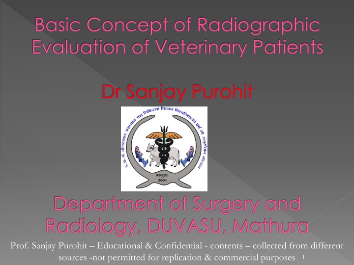 basic concept of radiographic evaluation