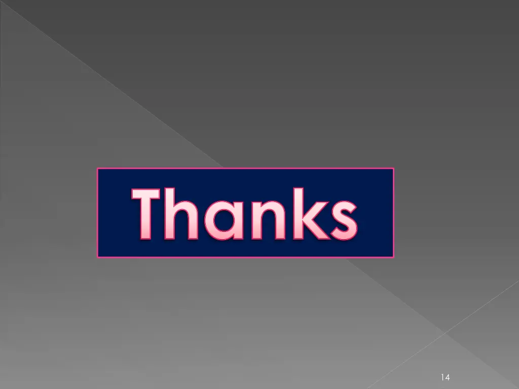 thanks