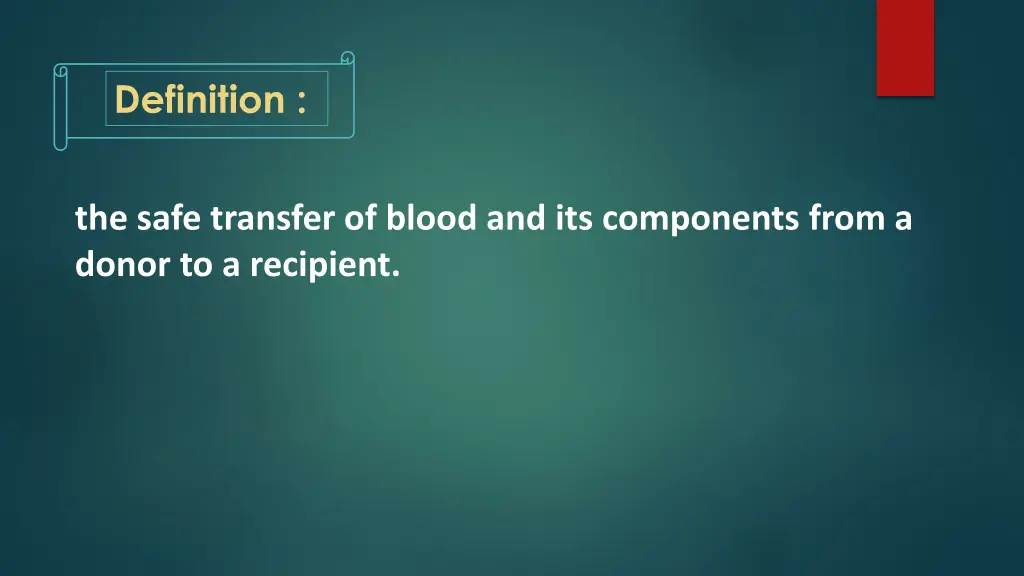 definition