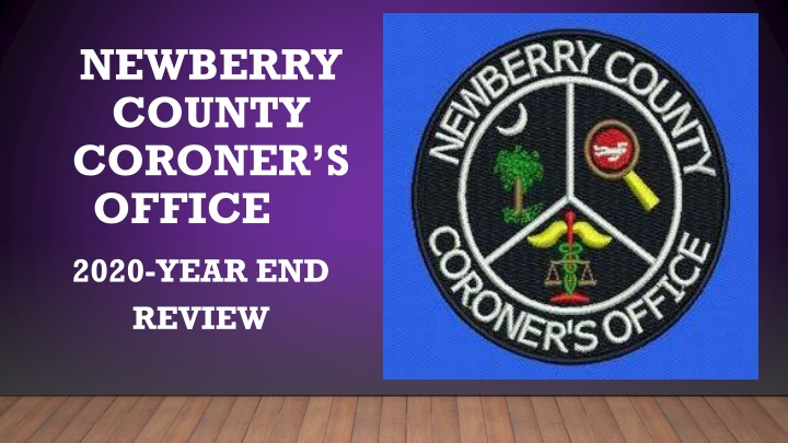newberry county coroner s office