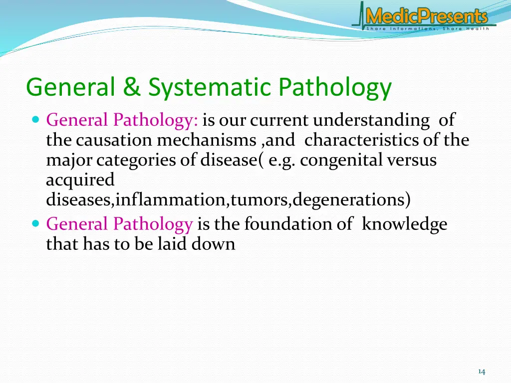 general systematic pathology general pathology