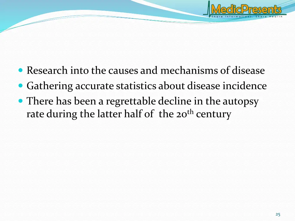 research into the causes and mechanisms