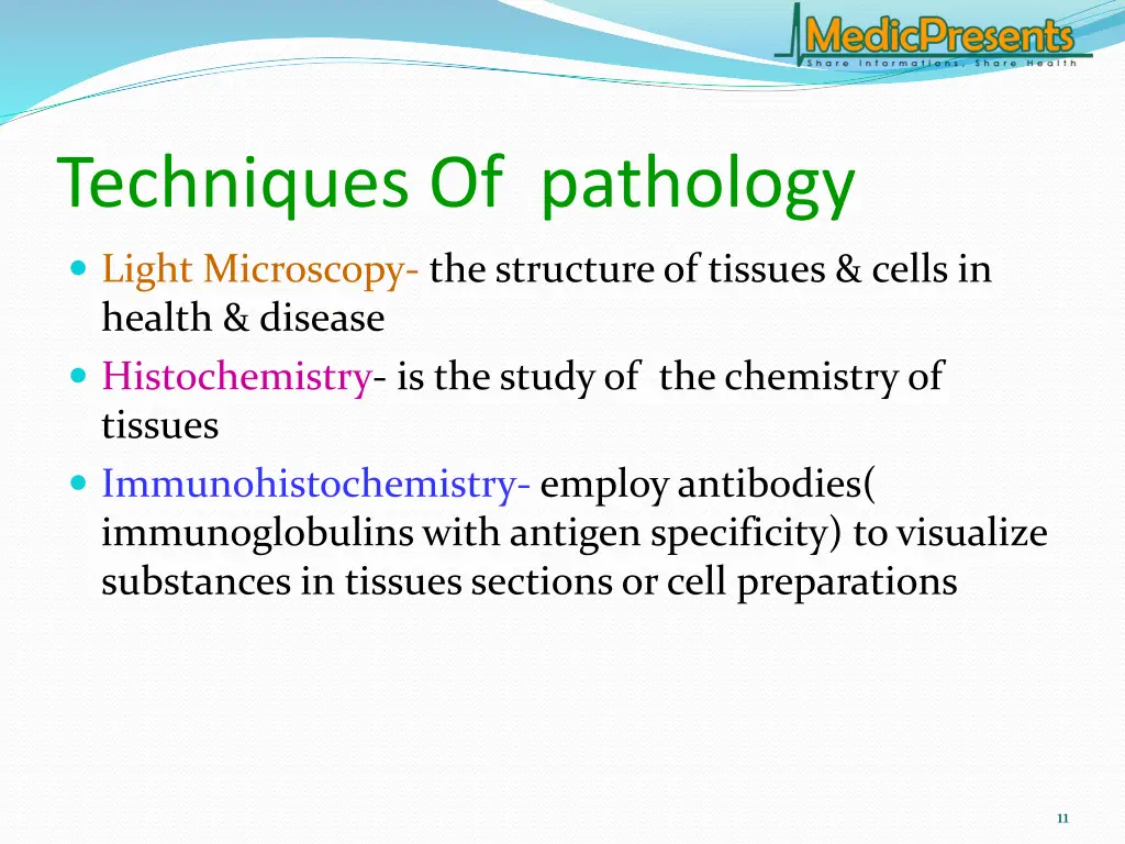 techniques of pathology