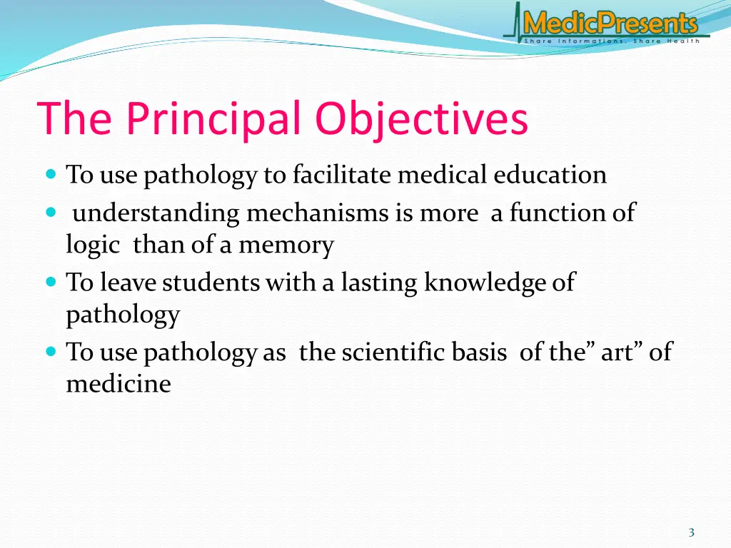 the principal objectives