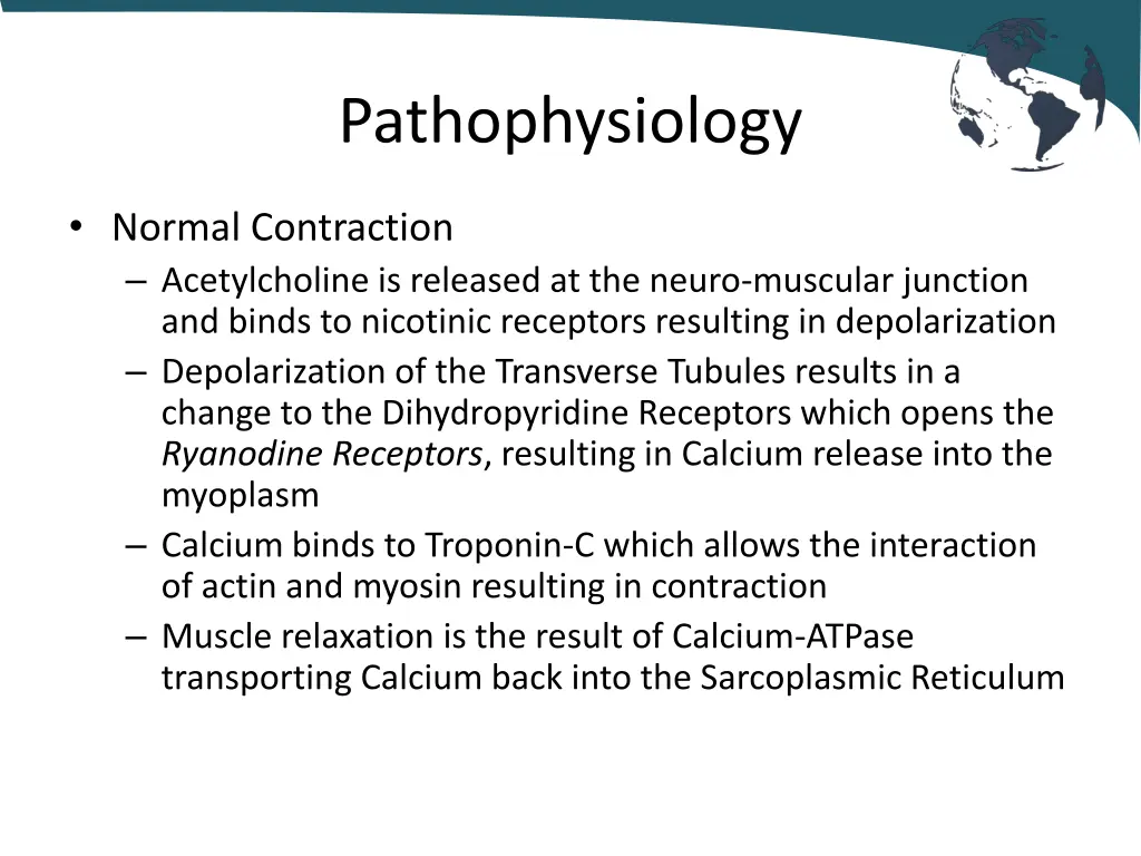 pathophysiology