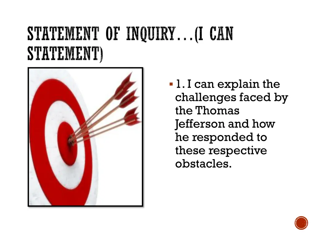statement of inquiry i can statement