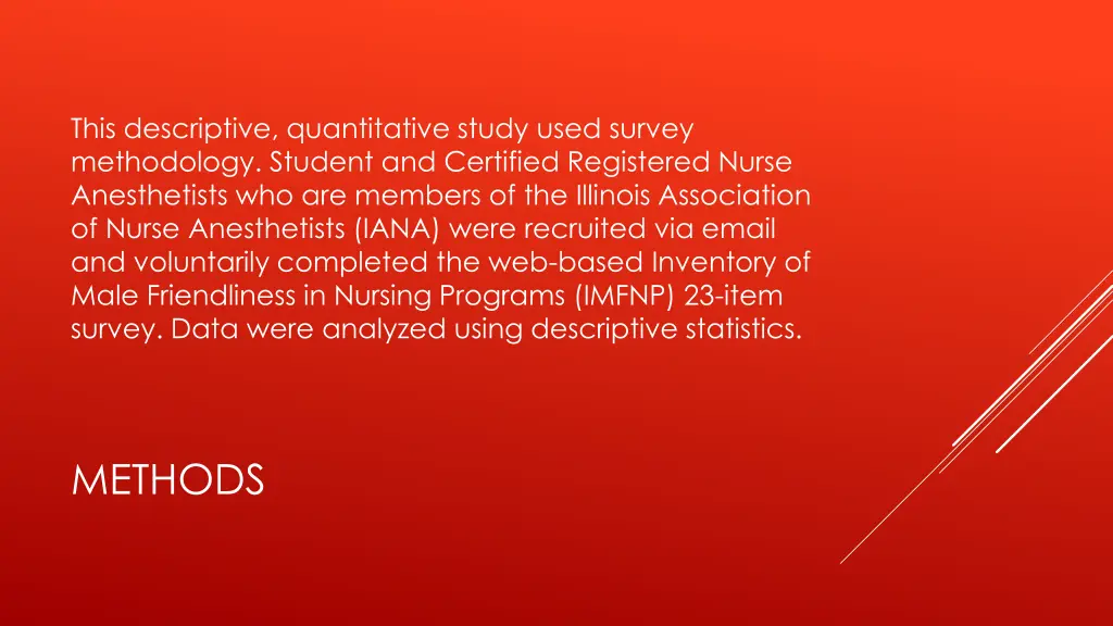 this descriptive quantitative study used survey