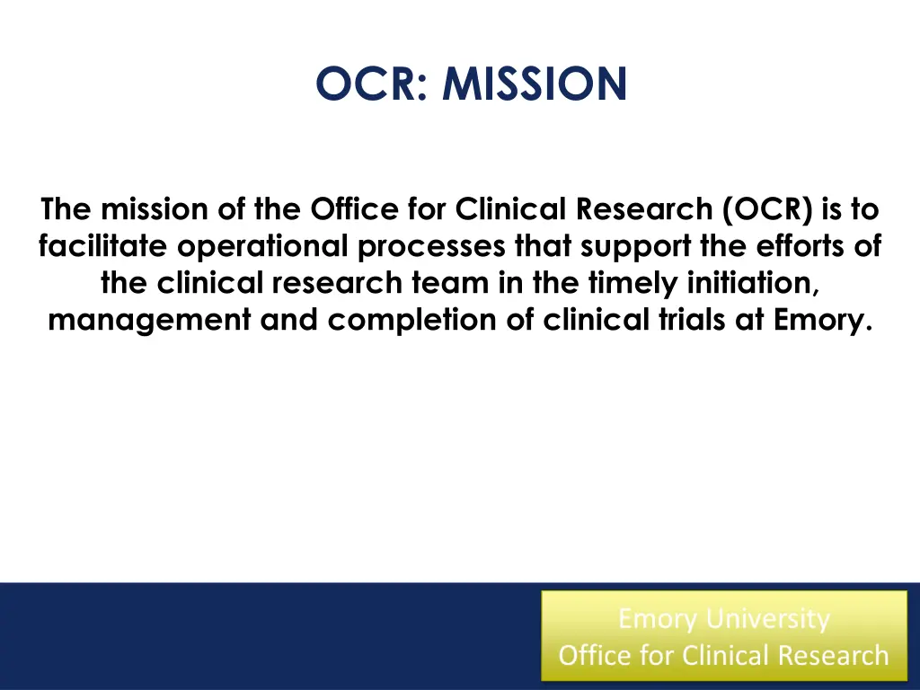 ocr mission