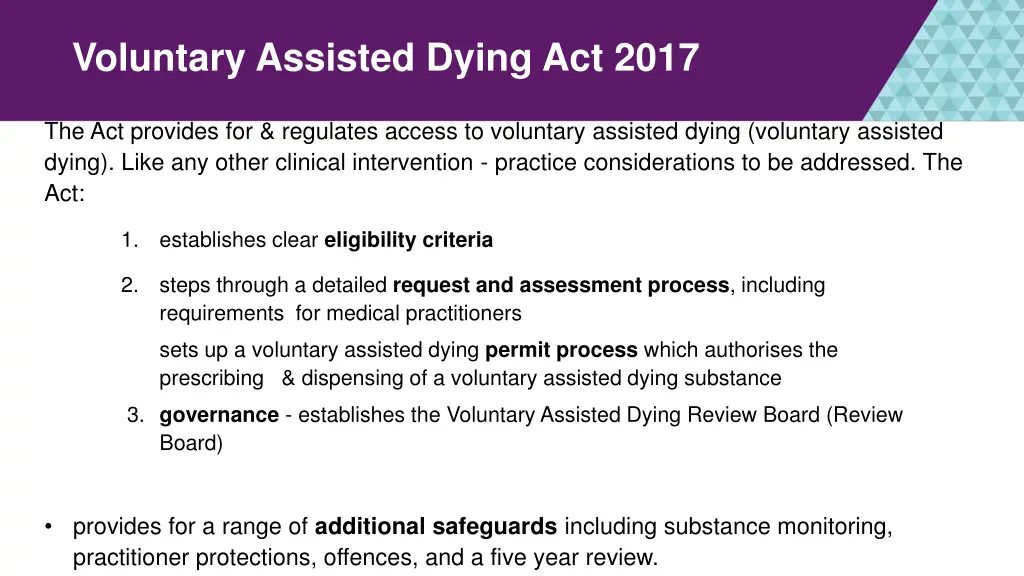 voluntary assisted dying act 2017