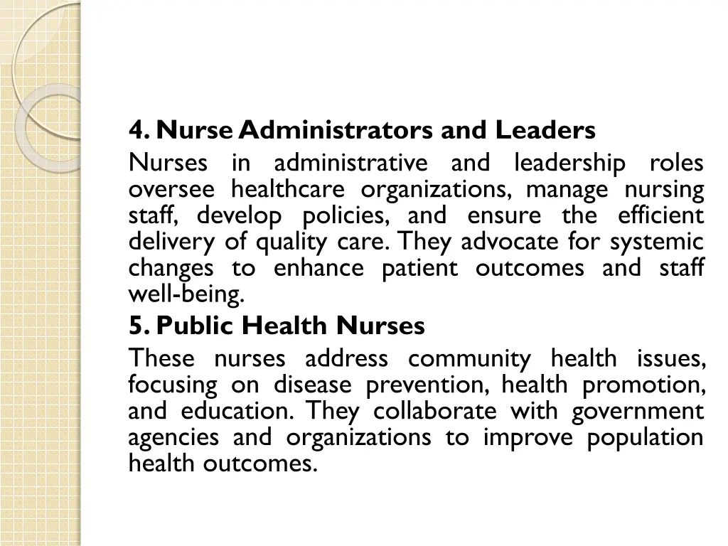 4 nurseadministrators and leaders nurses