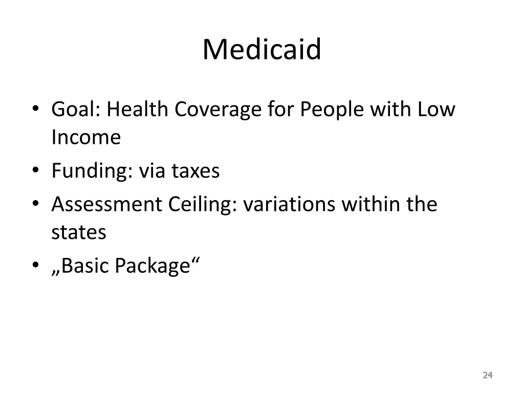 medicaid
