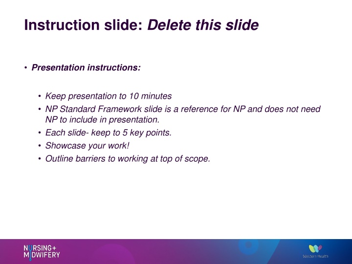 instruction slide delete this slide