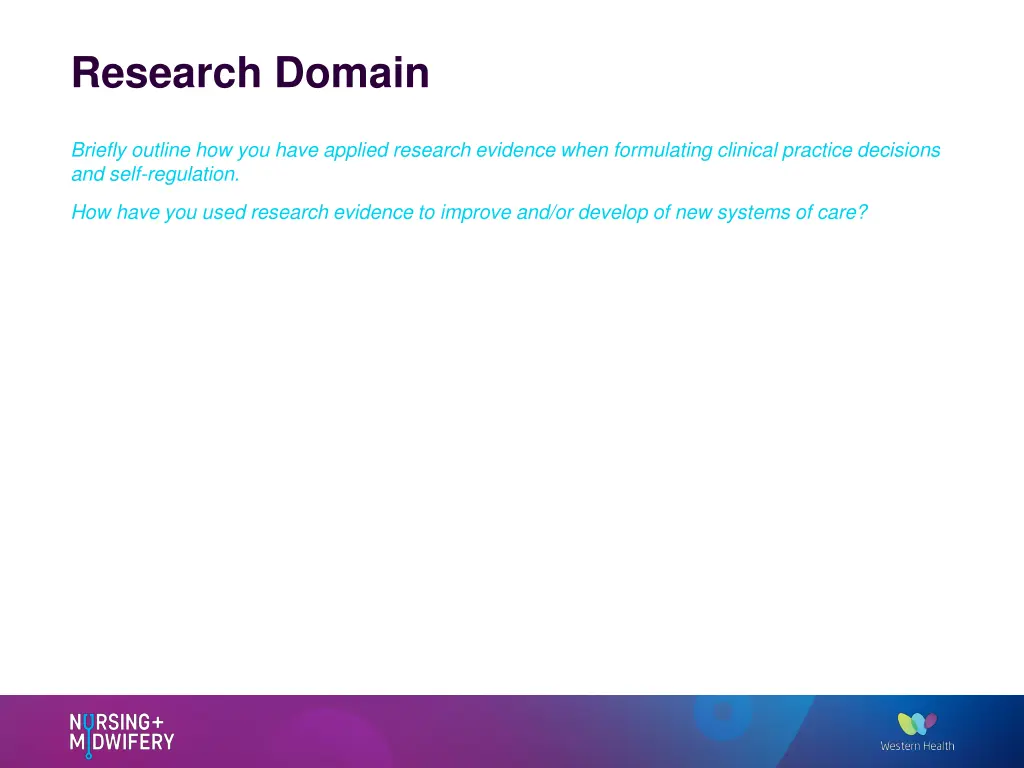 research domain
