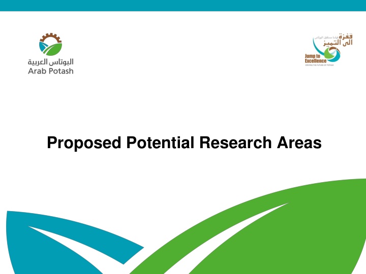 proposed potential research areas