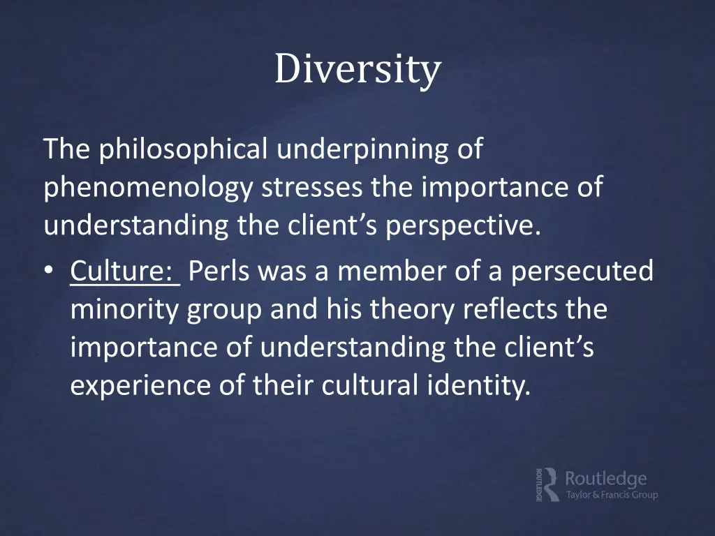 diversity