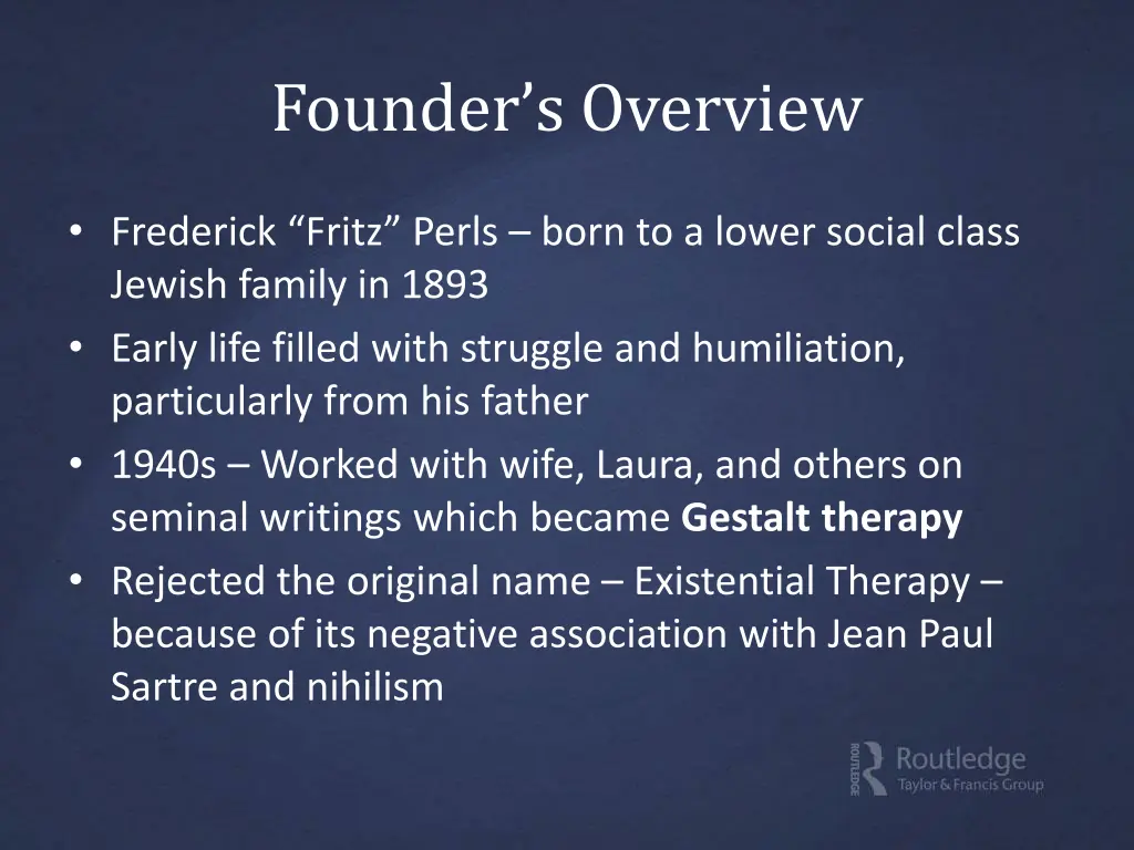 founder s overview