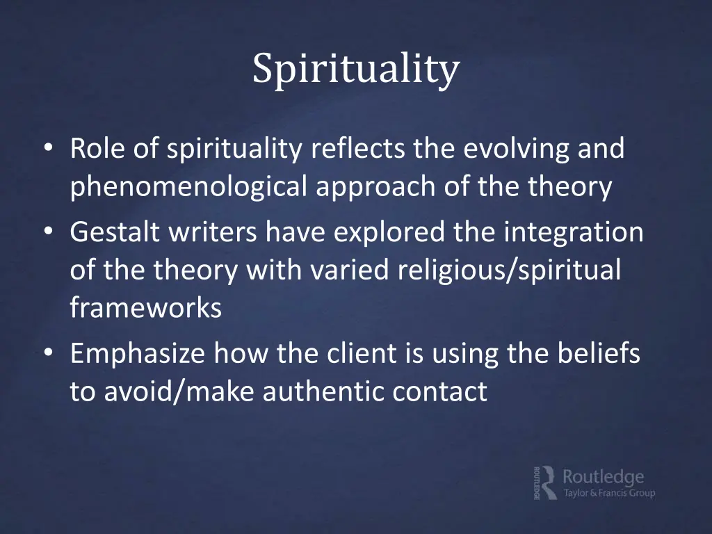 spirituality