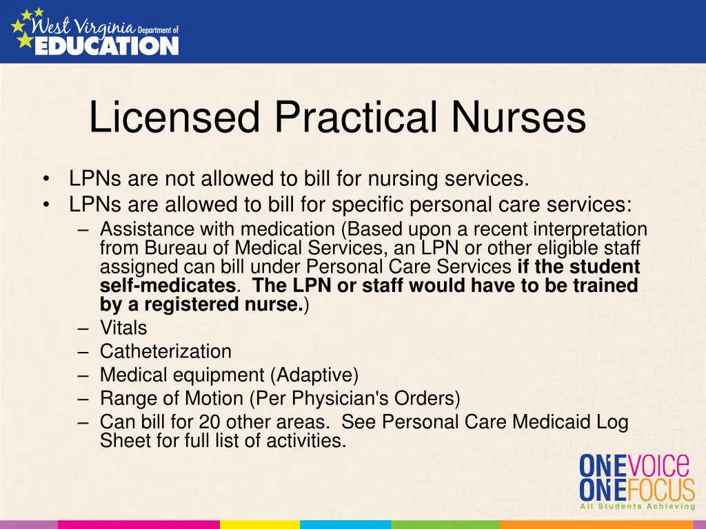 licensed practical nurses