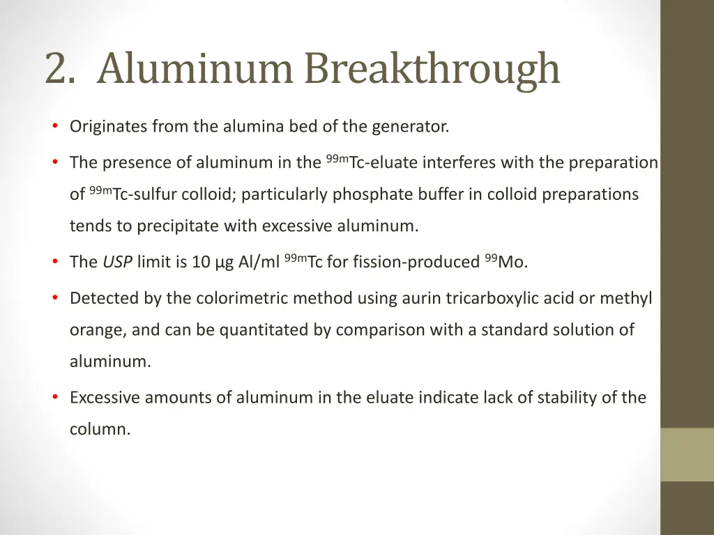 2 aluminum breakthrough