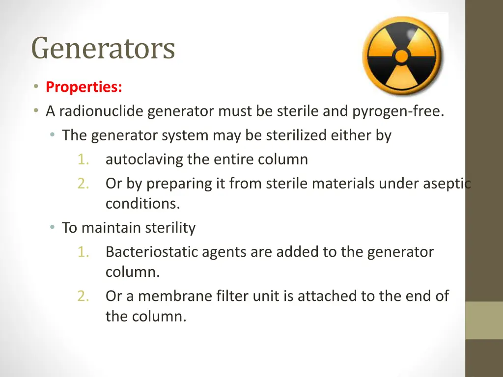 generators