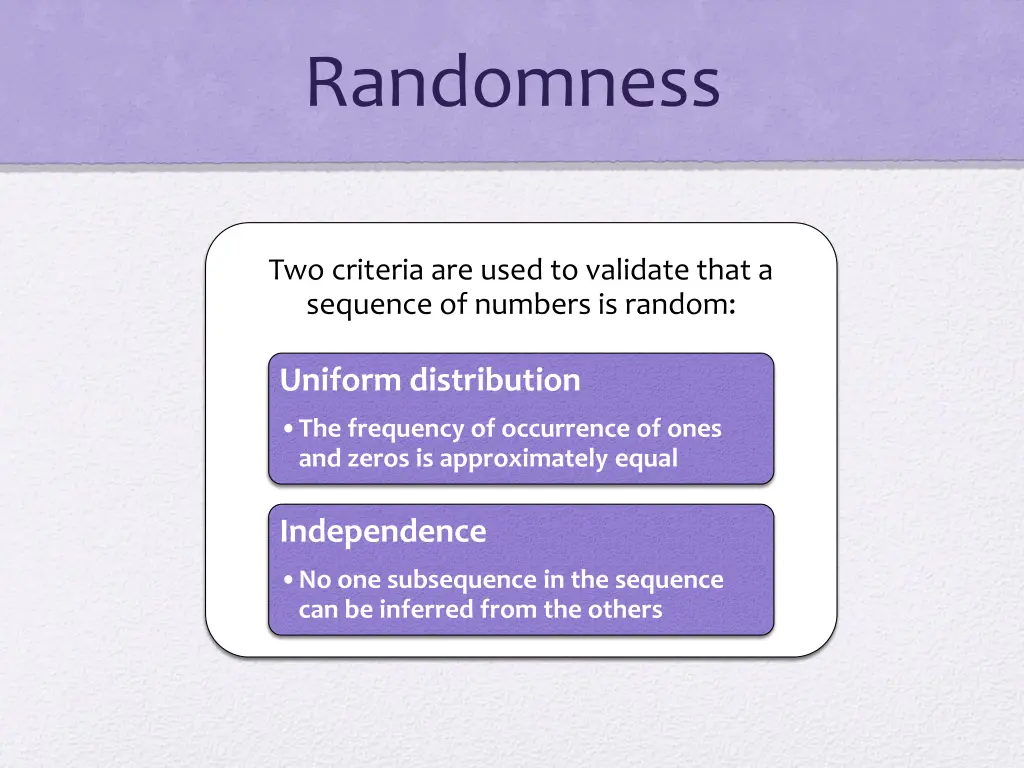 randomness