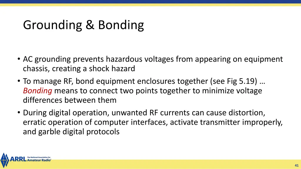 grounding bonding