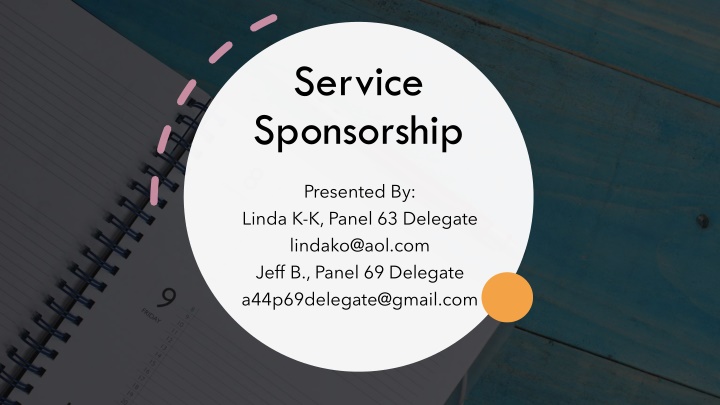 service sponsorship