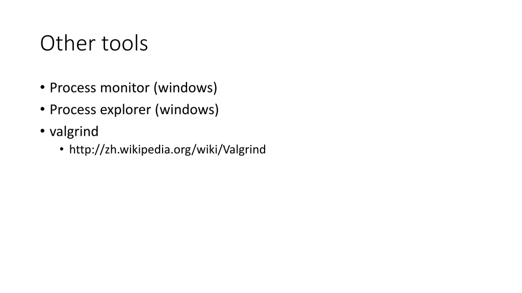 other tools