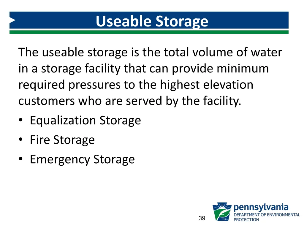 useable storage