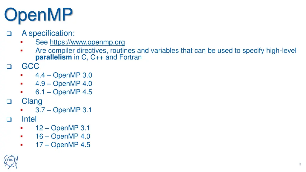 openmp a specification see https www openmp