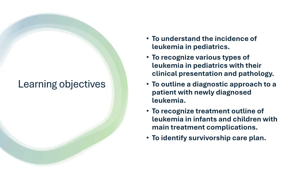 to understand the incidence of leukemia