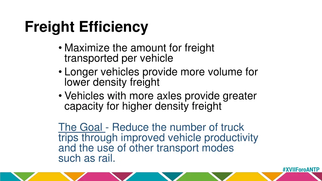 freight efficiency
