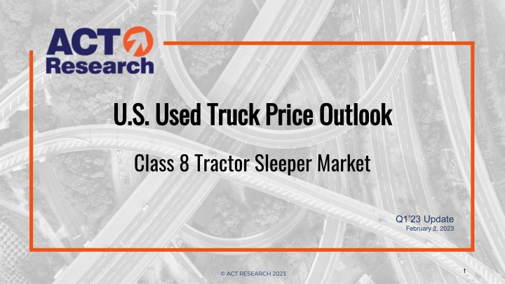 u s used truck price outlook u s used truck price