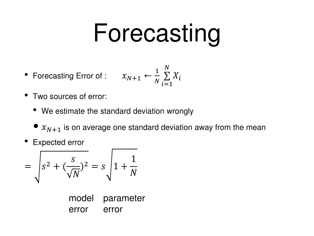 forecasting 2